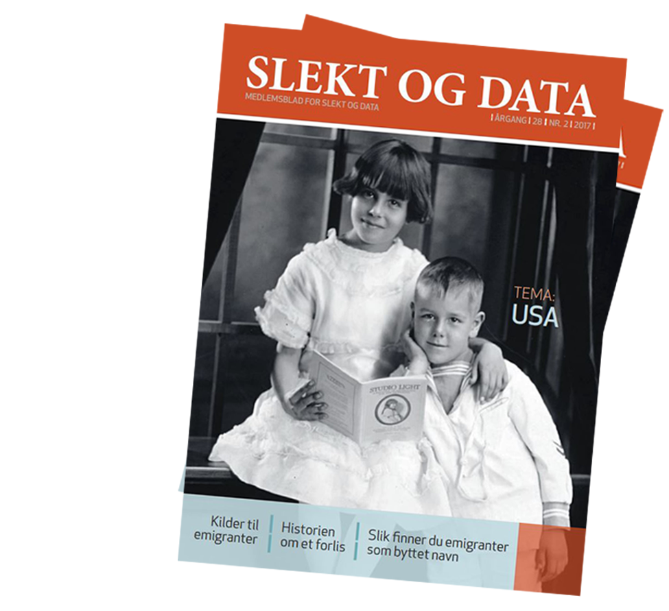 Slekt og Data temanummer om USA