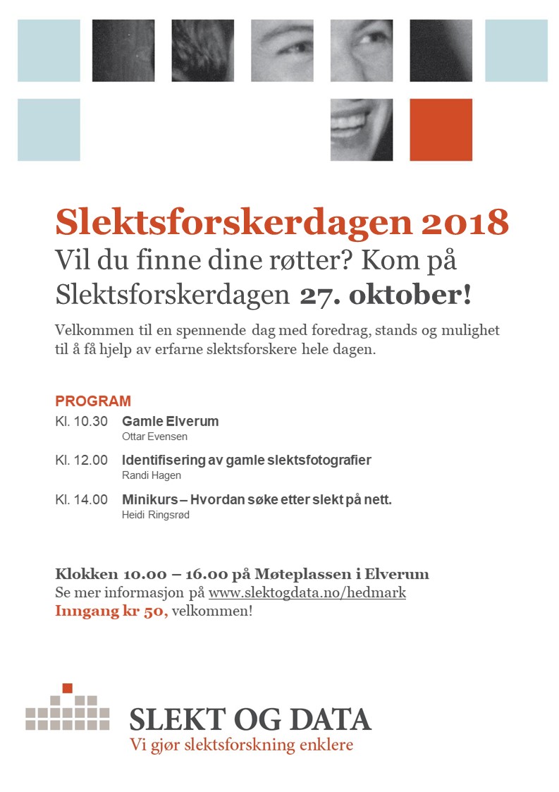 Slektsforskerdagen Hedmark