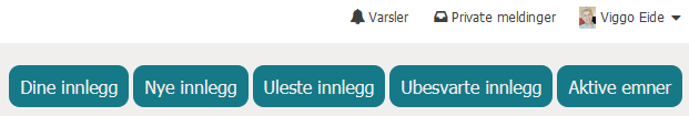 Slektsforum - Dine innlegg