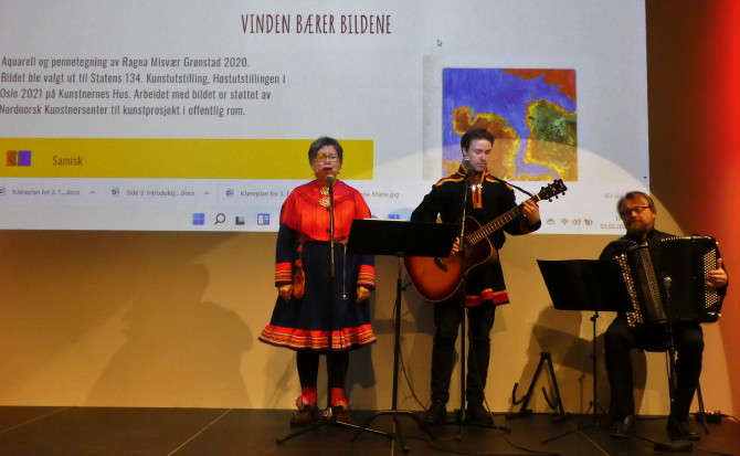Musikere på Arahovdi 3. feb 2022