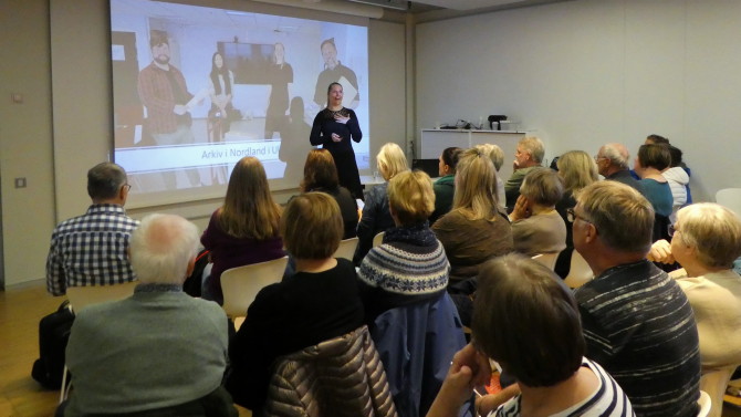 Ida Jensen Slektsforskerdagen 2022 Bodø