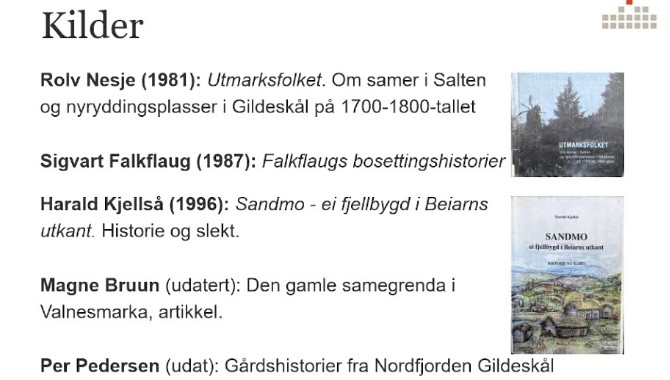 Kilder - Anne Knutssøn