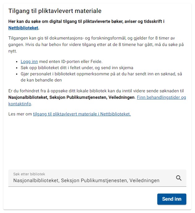 NB-søk_6_send inn forespørsel om tilgang