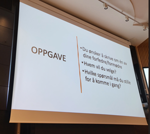Hvordan komme i gang å skrive historien
