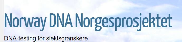 Norway DNA Norgesprosjektet