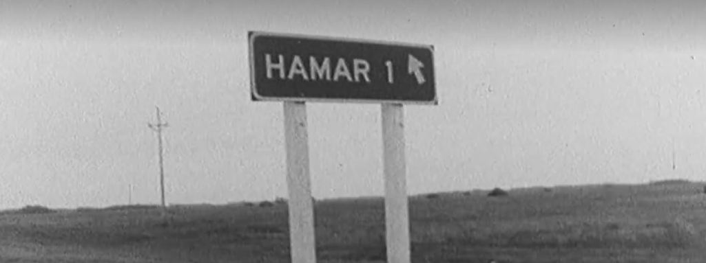 Skilt til Hamar