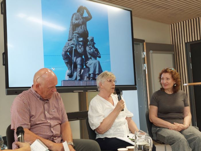 Panelsamtale med Hans Hatle, Ruth Johansen og Olga Jørstad