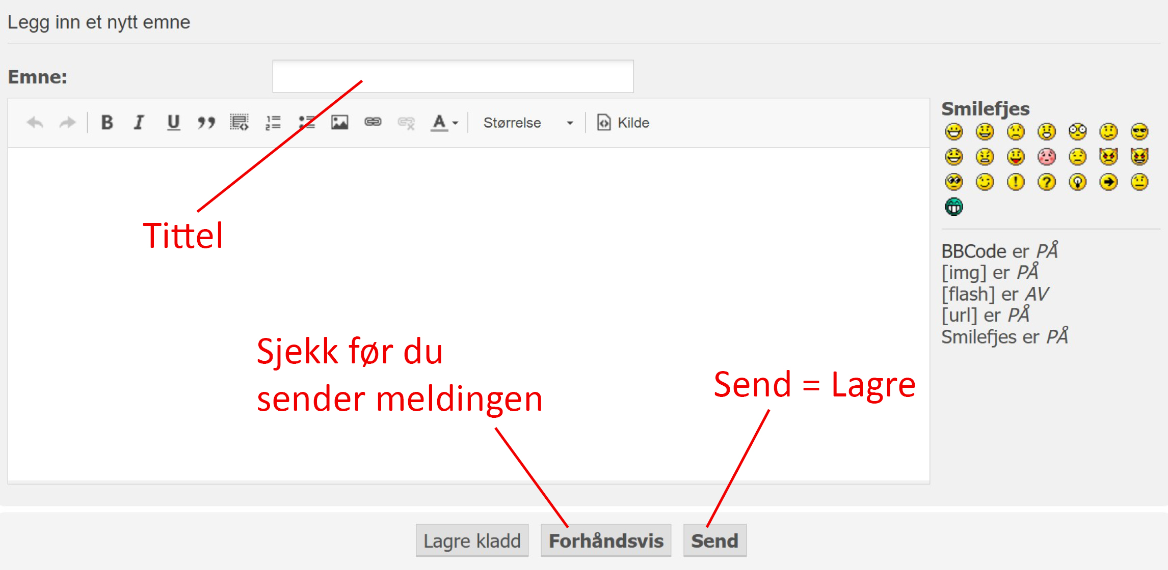 Slektsforum_Der en skriver meldingen