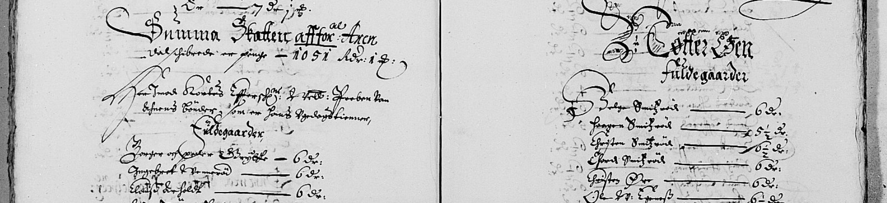 Skattemantall 1647 Tønsberg len