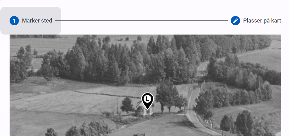 Plassere pil på kart