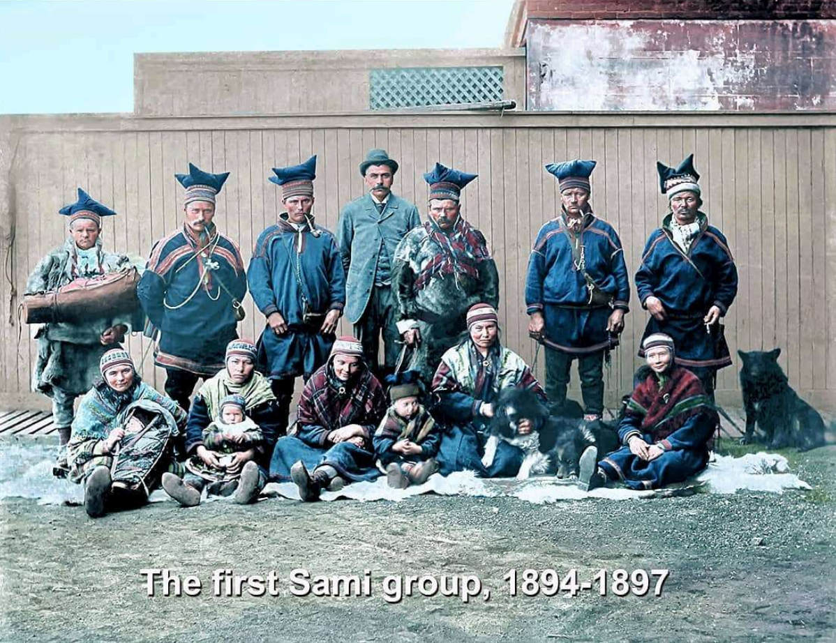 Første gruppe samer som kom til Alaska