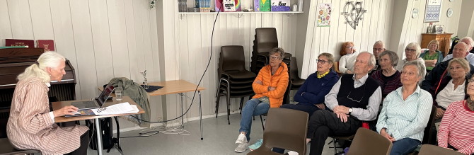 Foredrag om jenta forlatt på Helligvær