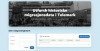 Forsiden til nettløsningen, emigrantregisteret