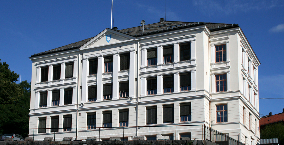 Larvik tekniske aftenskole i Romberggata