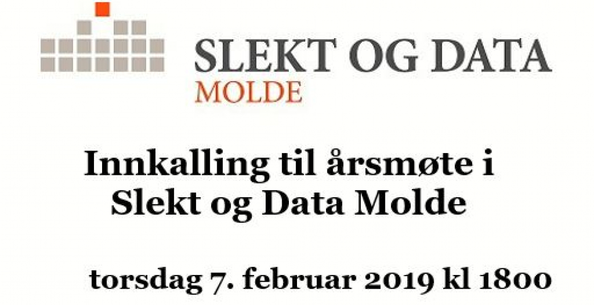 Årsmøte Slekt og Data Molde2019