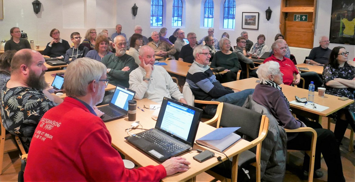 Fra årsmøtet i Slekt og Data Vestfold