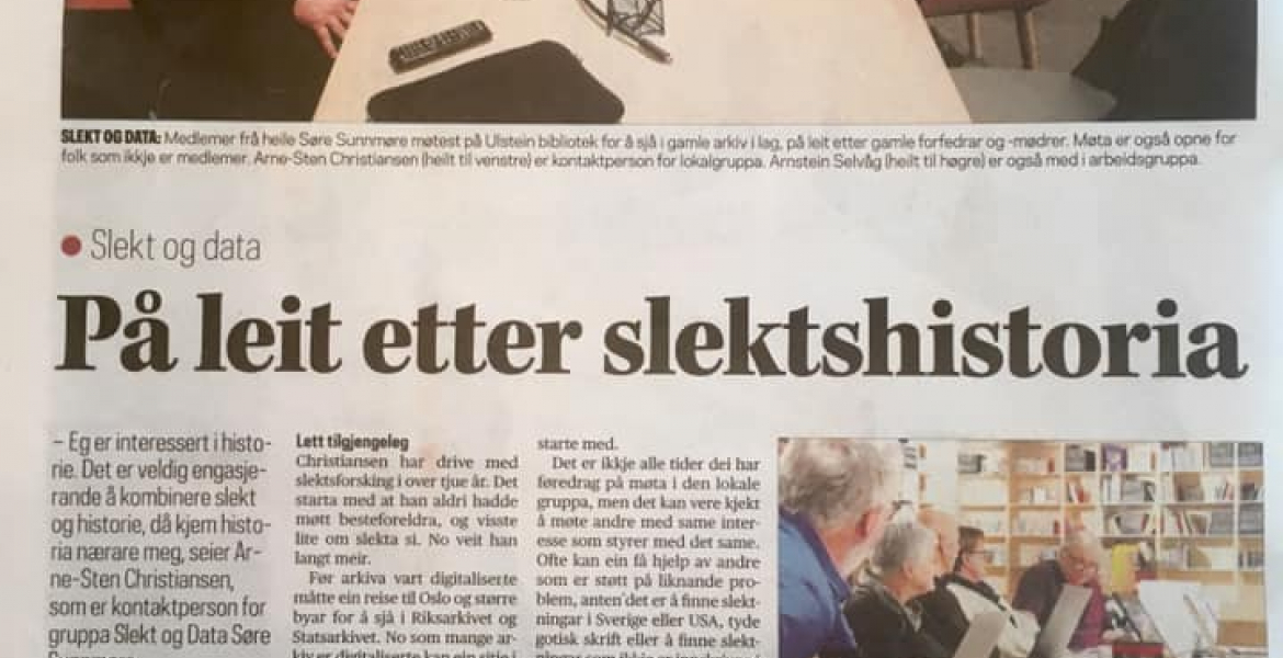 På leit etter slektshistoria