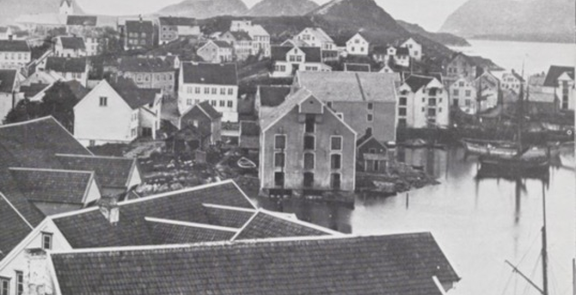 Farmor og farfar sin opplevelse av Ålesund-brannen i 1904