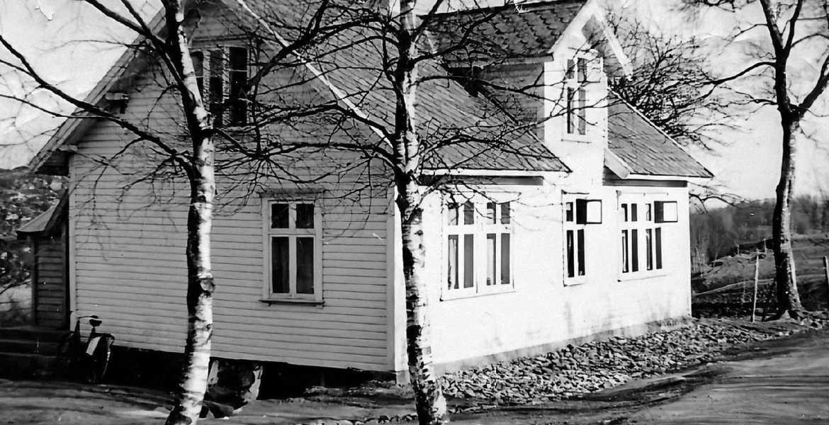 Huset på Dagsland bruk 4. Privat bilde. Fotograf Elmer Eikeland.