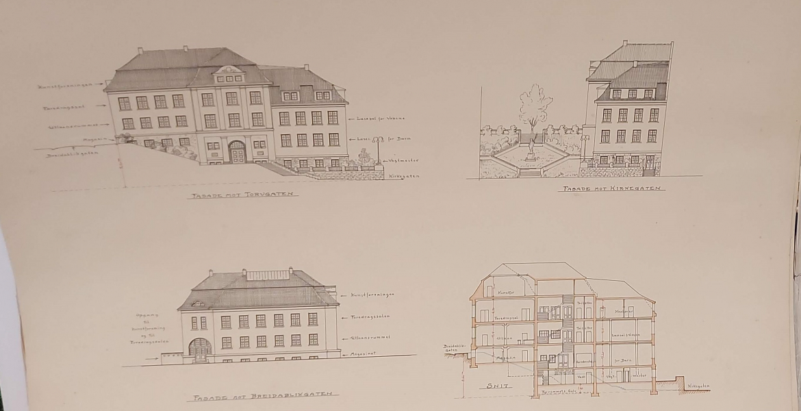 Hagesund Bibliotek 1918, forslag