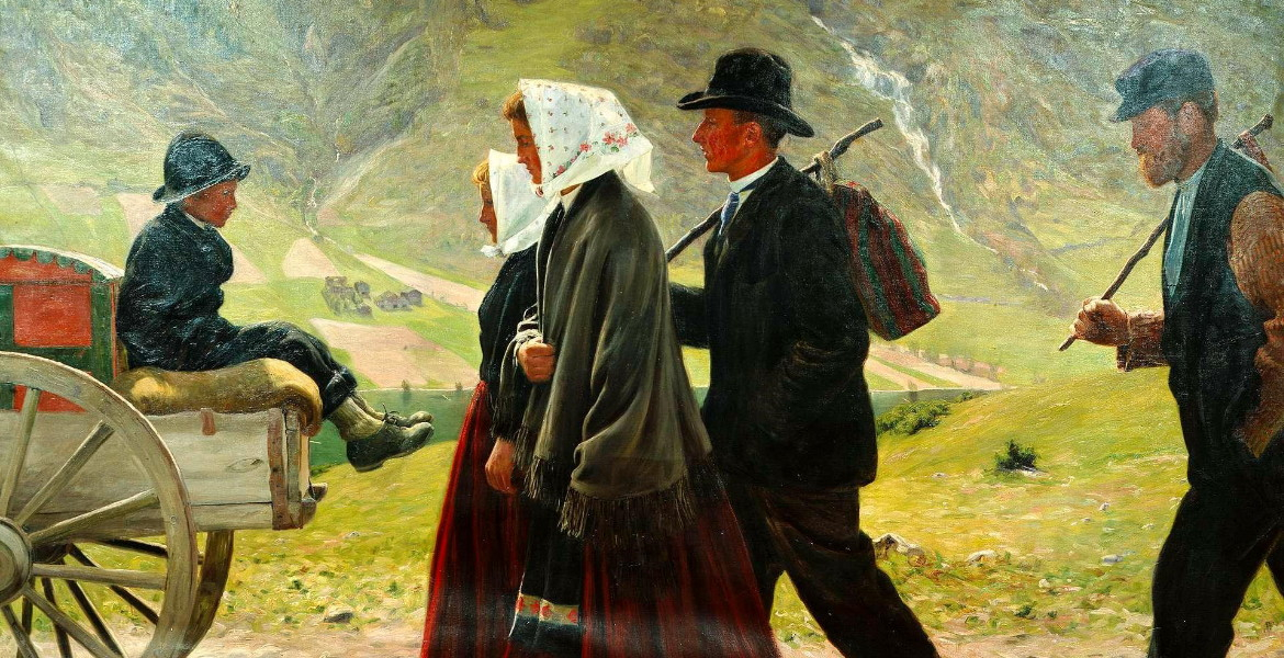 Utvandringsbilde av Gustav Wentzel