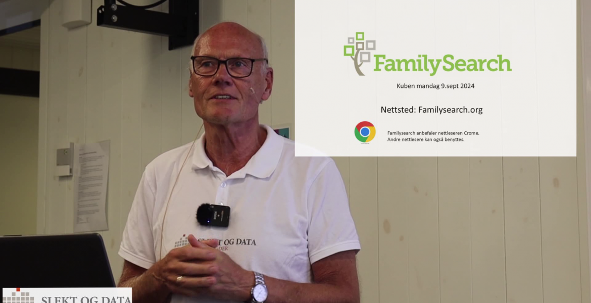 FamilySearch opptak