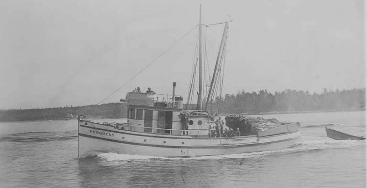 Fiskebåt i USA