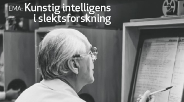 Nærbilde til blad 1, 2026_Kunstig intelligens i slektsforskning_